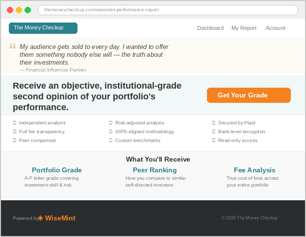 White-labeled partner portal mockup